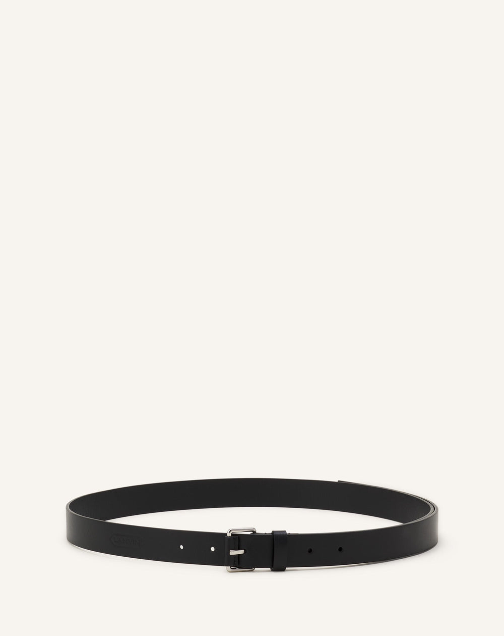 Black Compagnon Leather Belt