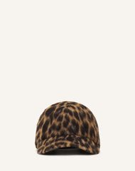 Multicolor Leopard Print Cap