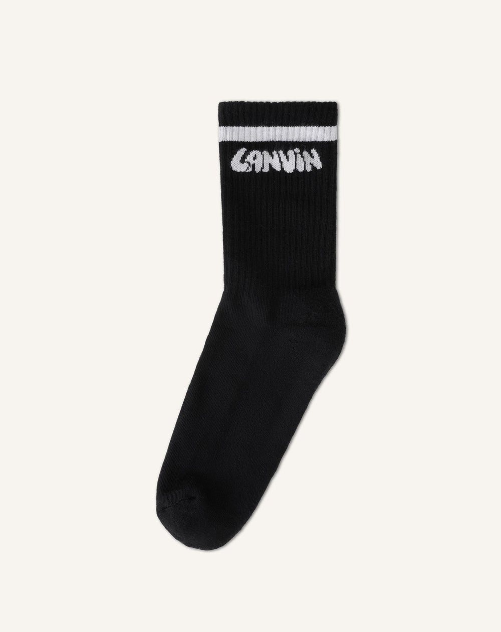 Chaussettes Lanvin En Coton Black