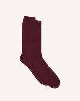 Red Lanvin Cashmere Socks