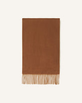 Beige Two-tone Cashmere Scarf