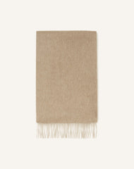 Beige Two-tone Cashmere Scarf