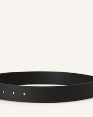 Black Compagnon Leather Belt