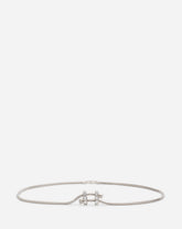 Silver Traviata By Lanvin Brass Belt