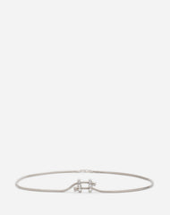 Silver Traviata By Lanvin Brass Belt