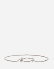 Silver Traviata By Lanvin Brass Belt