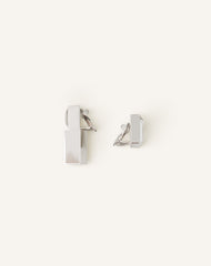 Silver Rhythmique Asymmetrical Earrings