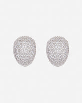 Silver Haute Séquence Rhinestone Earrings
