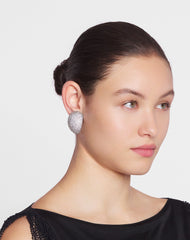 Silver Haute Séquence Rhinestone Earrings