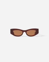 Brown Lanvin Logo Sunglasses