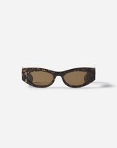 Silver Lanvin Logo Sunglasses