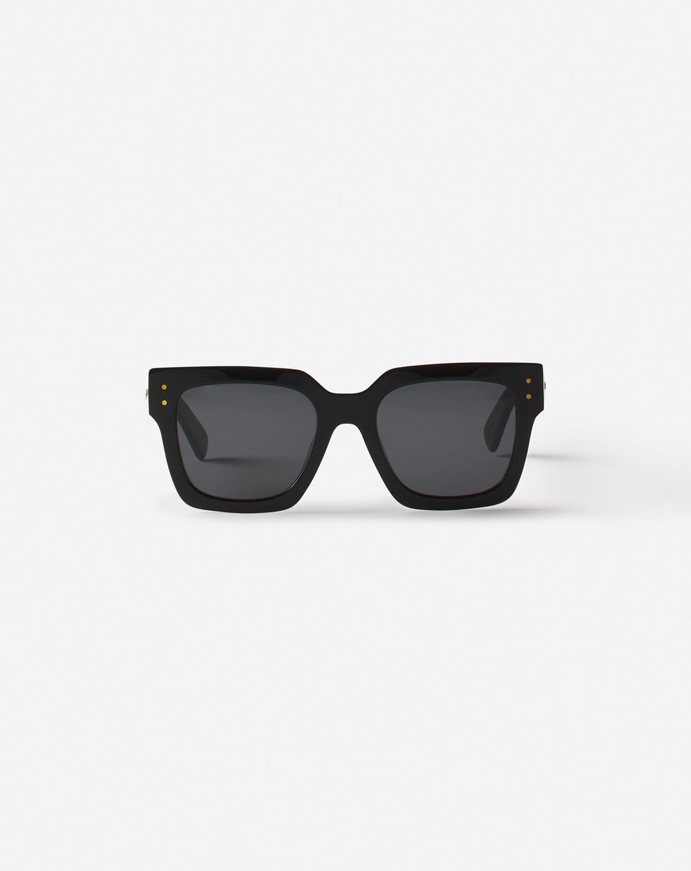 Black Lunettes Maxi Rectangle Lanvin Signature