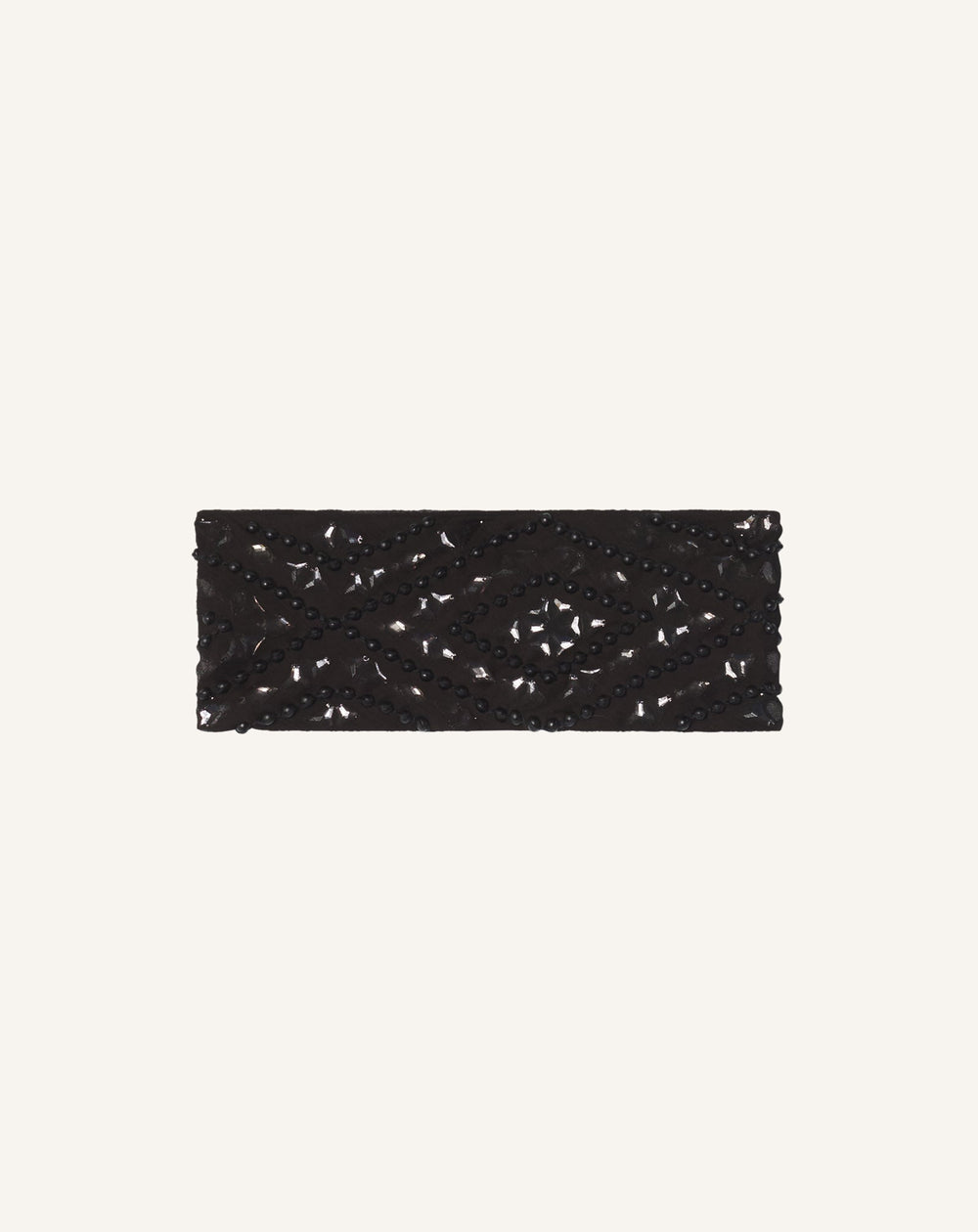 Bandeau Avec Broderies Black
