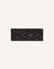 Bandeau Avec Broderies Black