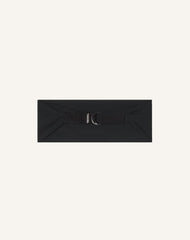 Bandeau Avec Gros Grain Black