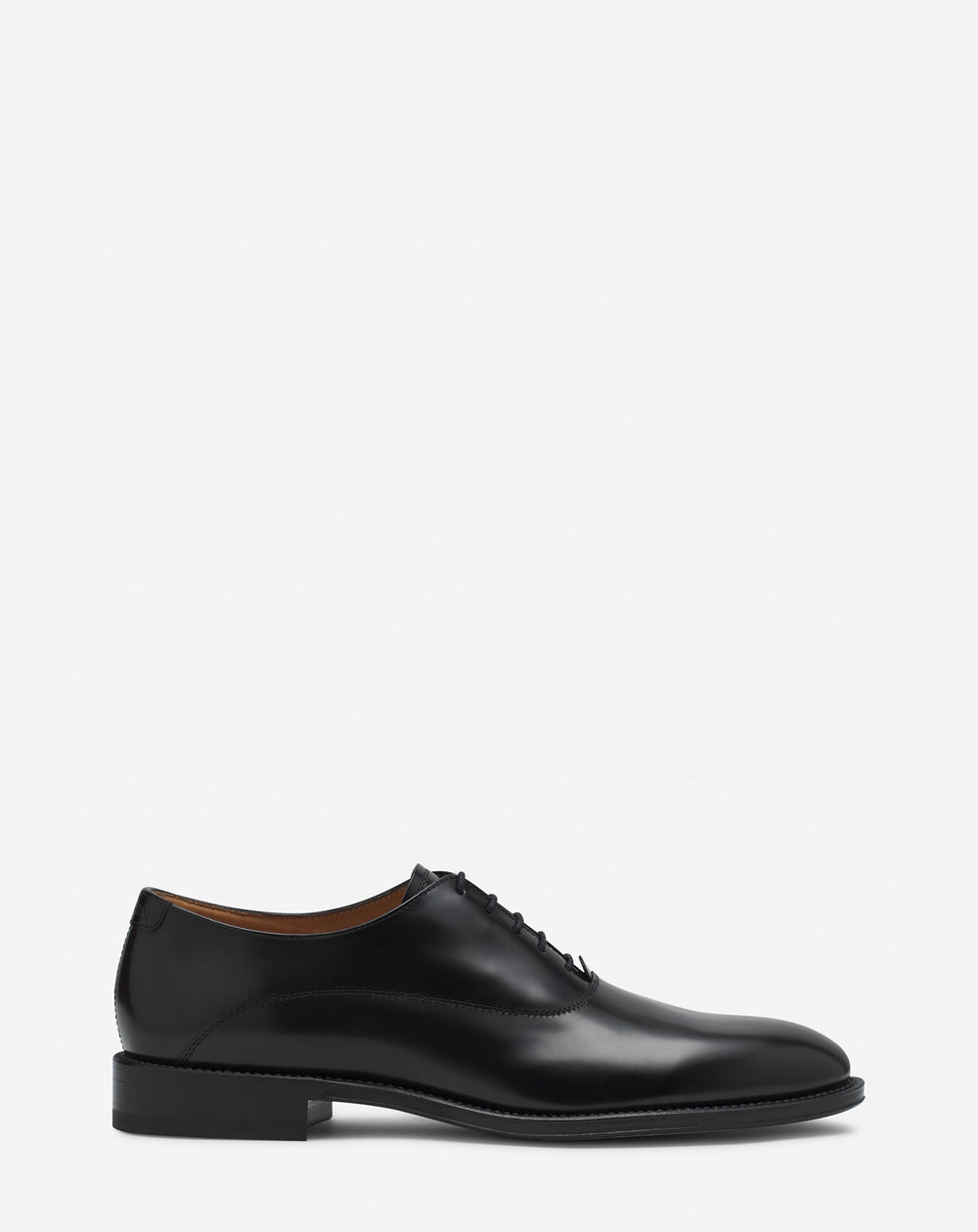 Black Lanvin Signature Leather Oxford Shoes