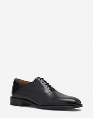 Black Lanvin Signature Leather Oxford Shoes