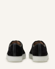Black Dbb1 Leather And Suede Sneakers