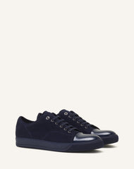 Blue Dbb1 Sneakers In Suede And Patent Leather