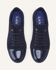 Blue Dbb1 Sneakers In Suede And Patent Leather