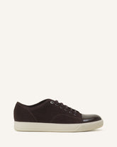 Brown Dbb1 Sneakers In Suede And Patent Leather