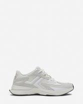 White Jla Mesh Sneakers