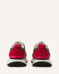 Brown Bumpr Mesh Sneakers