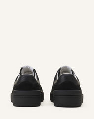 Black Clay Mesh Sneakers