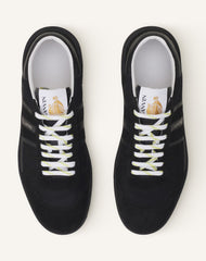 Black Clay Mesh Sneakers
