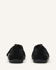 Sneaker Lnv1 En Suede Tricote Black