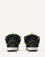 Green Curb Leather Sneakers