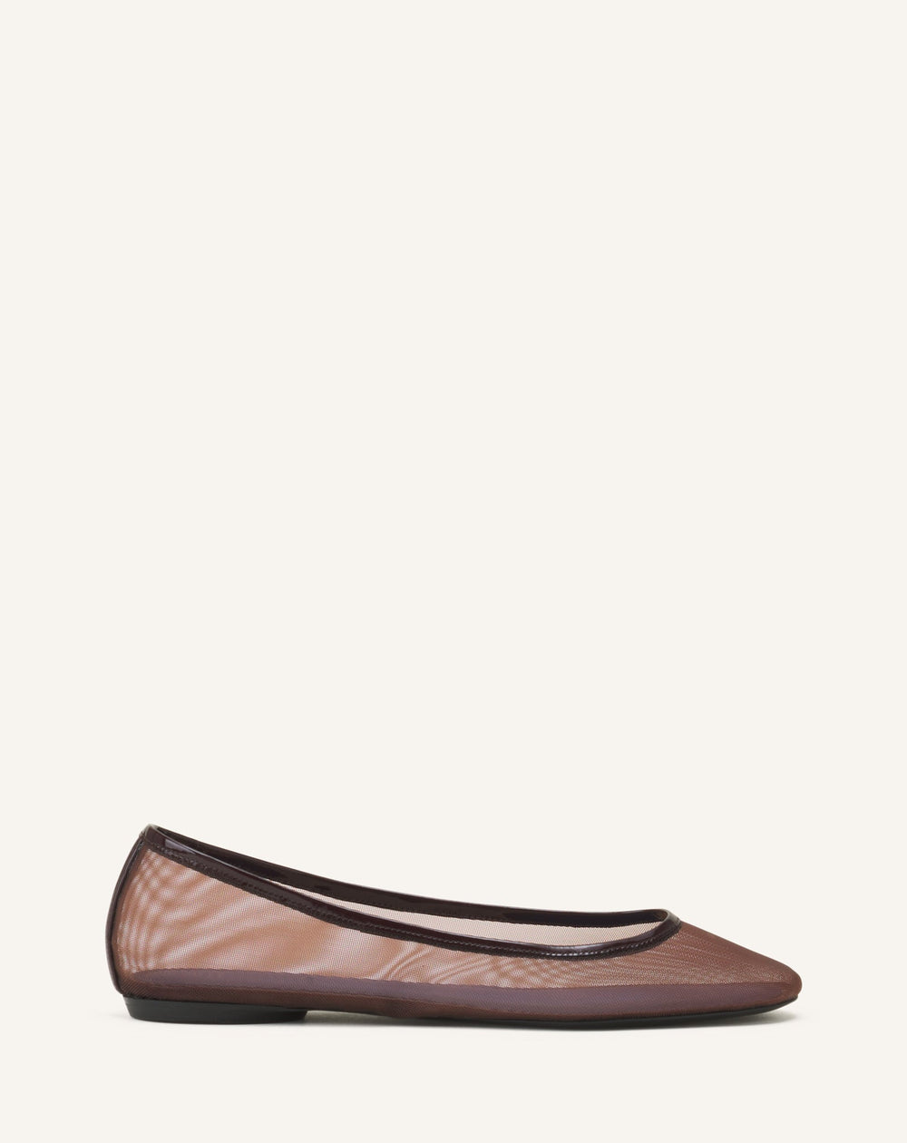 La Ballerine En Mesh Brown