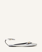 Ballerine Mary-jane Silver