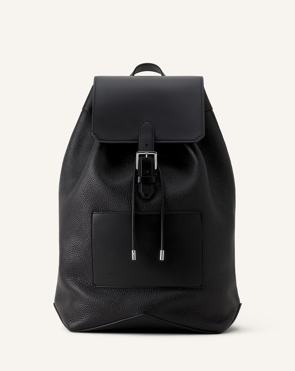 Sac À Dos Zaino En Cuir Black