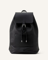 Sac À Dos Zaino En Cuir Black
