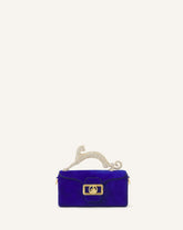 Sac Boîte Nano Avec Poignée Chat Blue