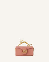 Pink Nano Pencil Cat Leather Bag