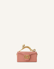 Pink Nano Pencil Cat Leather Bag