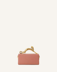 Pink Nano Pencil Cat Leather Bag