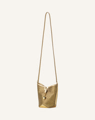 Sac Seau Catch By Lanvin En Raffia Silver