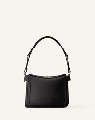 Sac Compagnon Asymetrique En Cuir Black