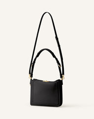 Sac Compagnon Asymetrique En Cuir Black