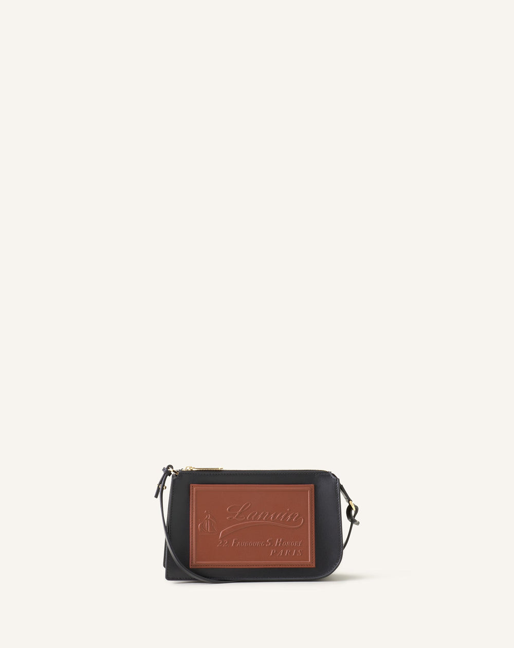 Petit Compagnon Sac Epaule Zippe Cuir