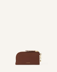 Brown Catch By Lanvin Leather Cardholder