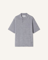 Polo En Laine Mérinos Black