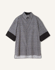 Chemise Ample En Coton Imprimé