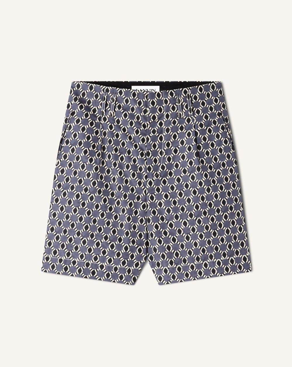Short En Coton Imprimé