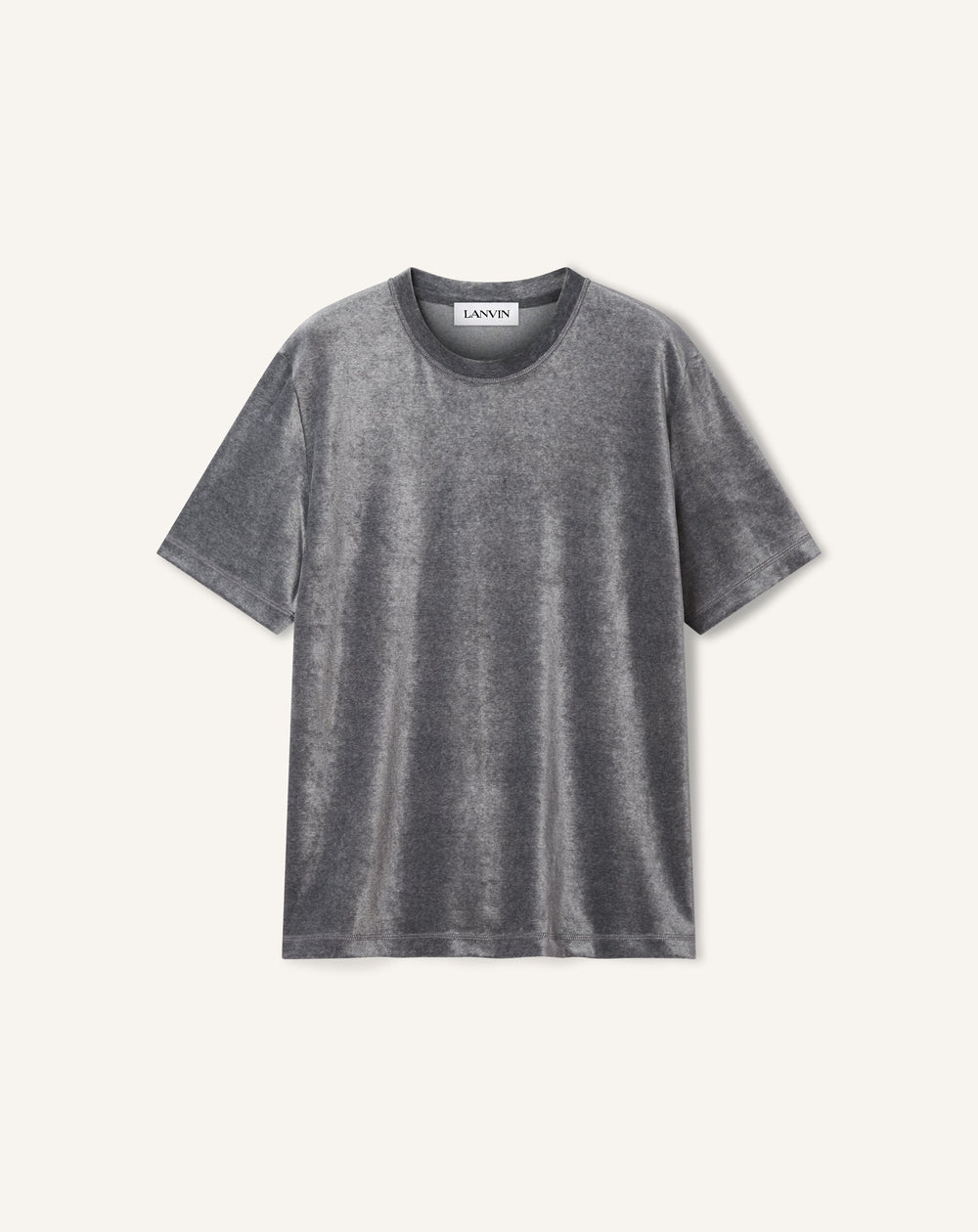 T-shirt En Velours Grey