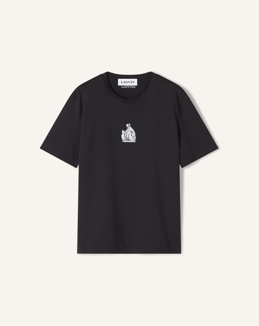 T-shirt Imprimé La Mère Et L'enfant Black