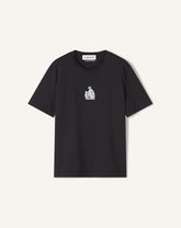 T-shirt Imprimé La Mère Et L'enfant Black